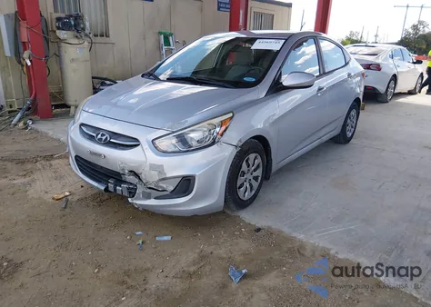 2016 Hyundai Accent Se из США, поврежденный, VIN KMHCT4AE9GU080855